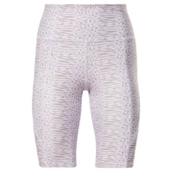 Reebok Lux Bold High-Waisted Modern Safari Print Short Leggings
