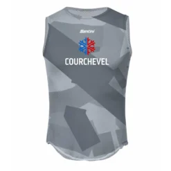 Santini Tour De France Official Mont Blanc-Courchevel 2023 Sleeveless Base Layer