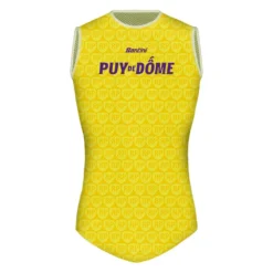 Santini Tour De France Official Puy De Dome 2023 Sleeveless Base Layer